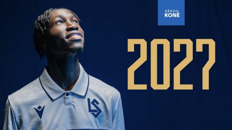 曼联官方：塞库·科内二次租借洛桑 合同锁定至2027