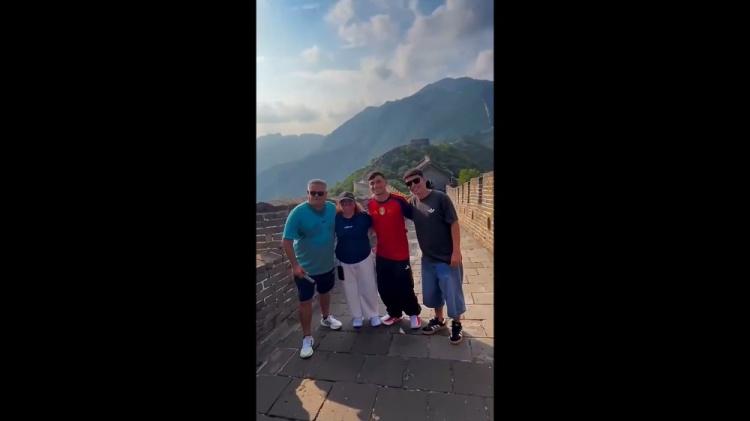 佩德里苏州行:长城最难忘,赞中国高中球员水平超预期 佩德里苏州行:长城最难忘,赞中国高中球员水平超预期