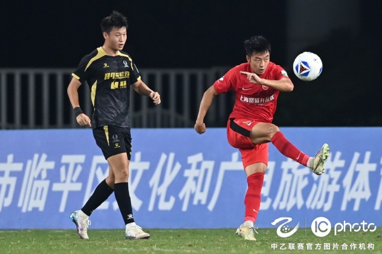 【中乙战报】上海海港富盛经开队客场2-0杭州临平吴越队